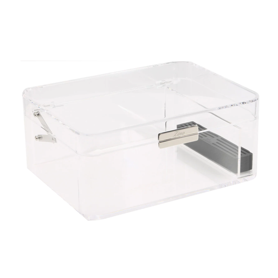 Zino Acrylic Clear Humidor (60 Cigar Capacity)