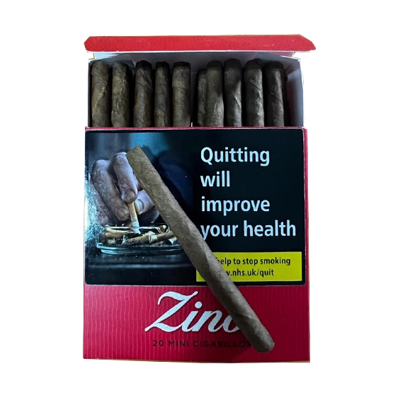 Zino Red Mini (20 Cigarillos) - Single Pack - Image 2