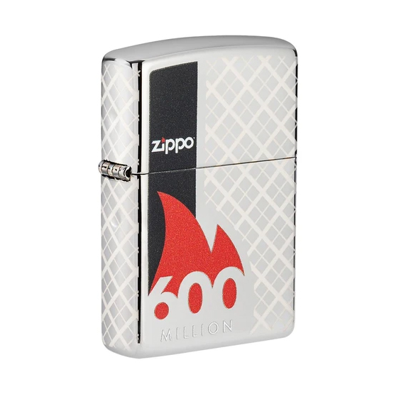 Zippo 600 Million Zippo Lighter Collectible Soft Flame Lighter