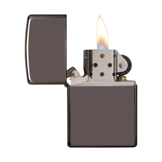 Zippo Classic Black Ice Soft Flame Lighter - Image 2